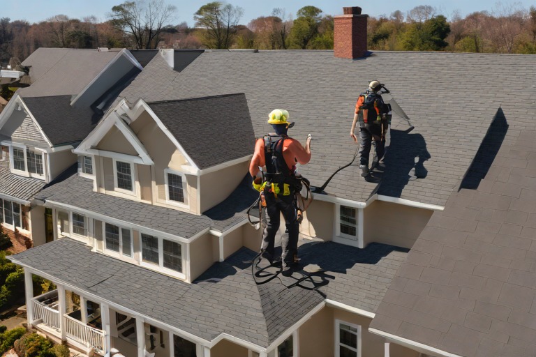 Durable GAF LayerLock Shingles for High Wind Virginia Beach Weather