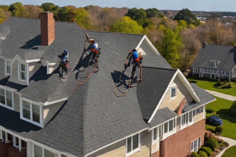 Replacing Rotten Sheathing After Virginia Beach Storm Surges
