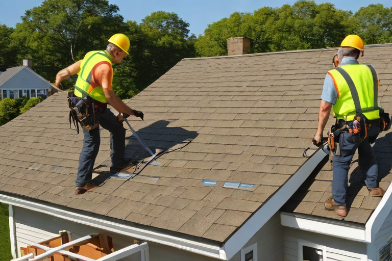 Coastal Wind Protection With GAF LayerLock Roof Installation