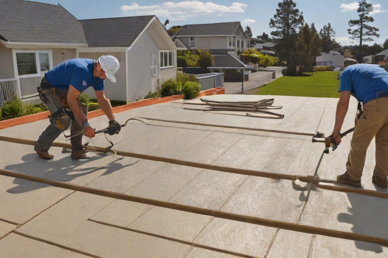 Heat Welded Seams For Leak Proof Commercial Flat Roofs