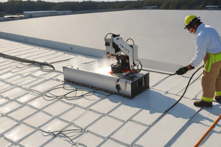 Commercial Flat Roof Protection Through Professional 60-Mil TPO Welding