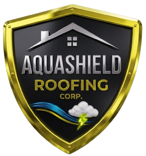 Aquashield Roofing Company Logo