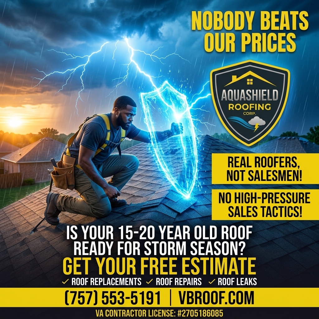 Local Roofing Contractor for Prince George, VA