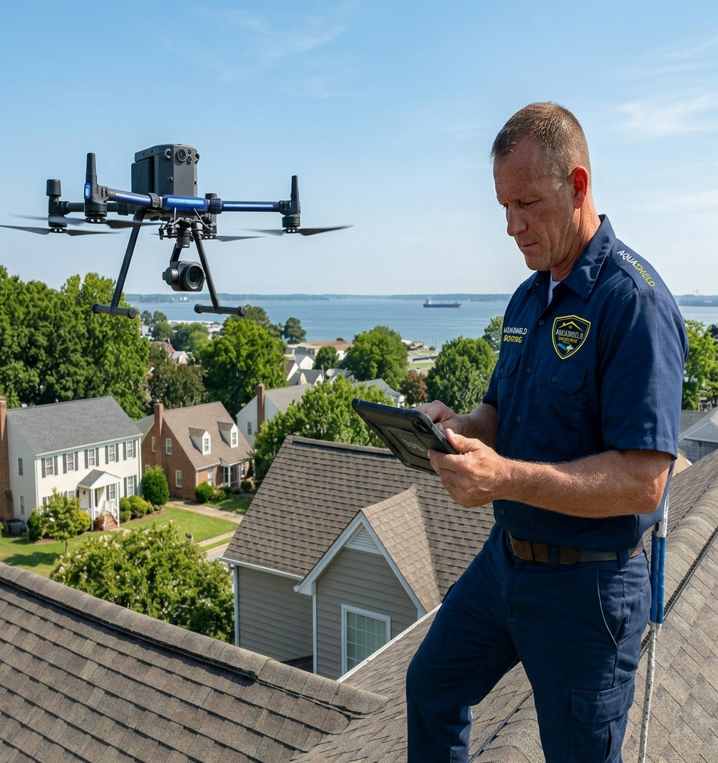 Roof Inspection Drone Hampton