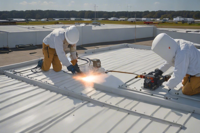 Roofers in Harbour View Suffolk VA Installing GAF Shingles