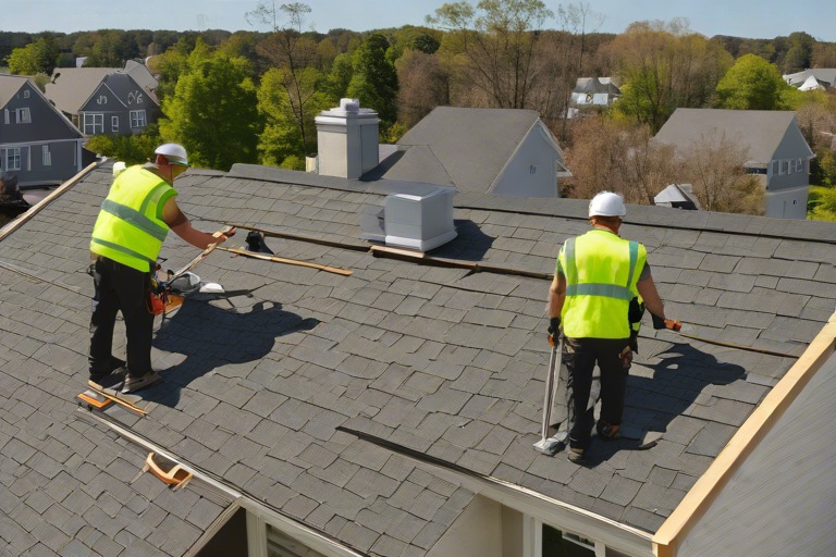 Roofers in Red Mill Virginia Beach VA Installing GAF Shingles