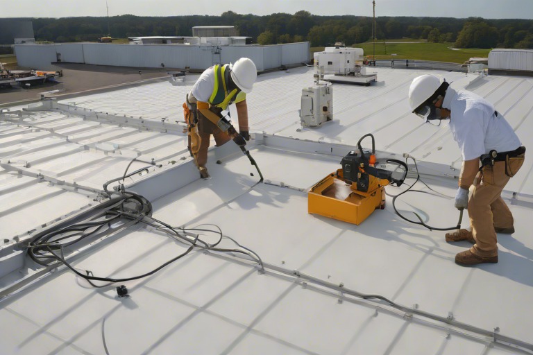 Roofers in Tabb Yorktown VA Installing GAF Shingles